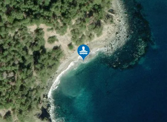 Satellite image of PLAGE DU JONQUET