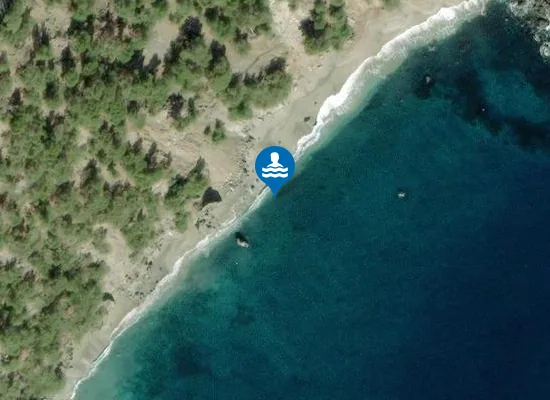 Satellite image of PLAGE DU BOEUF