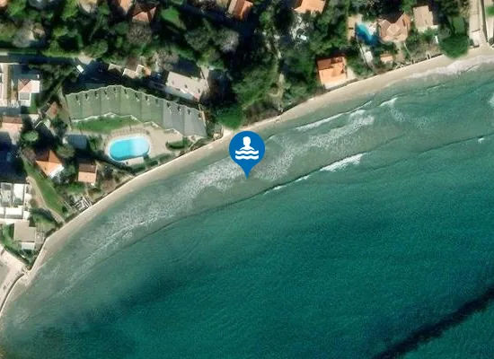 Satellite image of PLAGE DE MAR VIVO CHEMIN HERMITTE