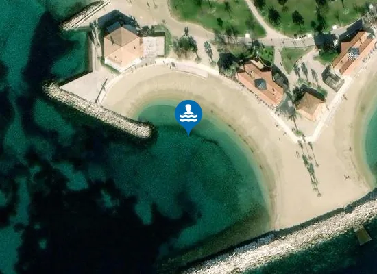 Satellite image of ANSE MISTRAL