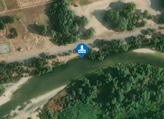 Satellite image of BAIGNADE DE VINON SUR VERDON