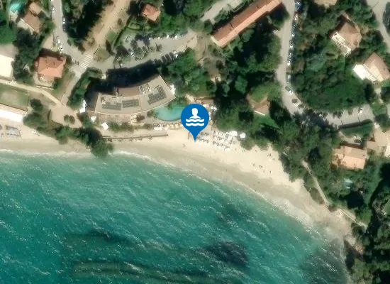 Satellite image of PLAGE RAYOL EST