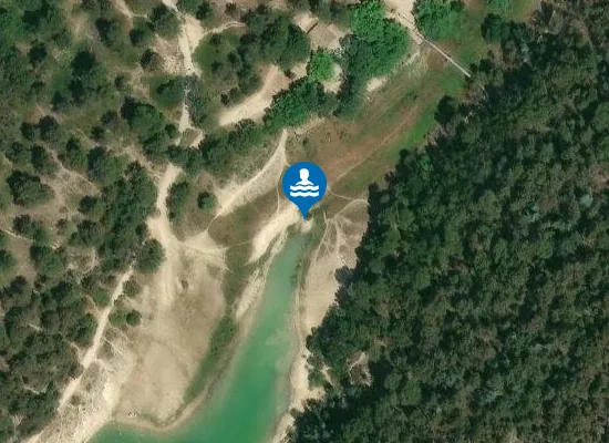 Satellite image of LAC DU PATY