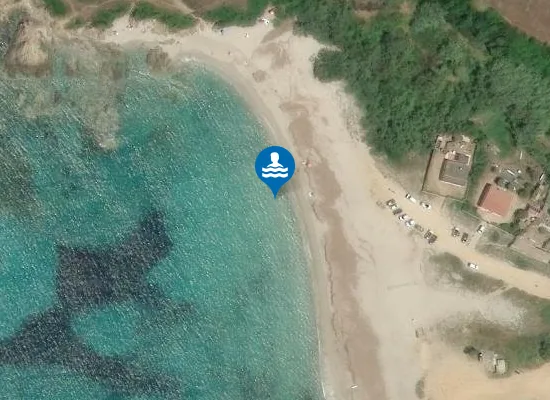 Satellite image of PLAGE DE SEVANI-PETIT CAPO