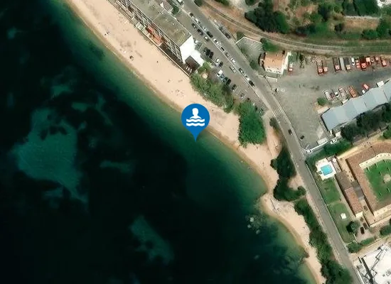 Satellite image of PLAGE DU LAZARET