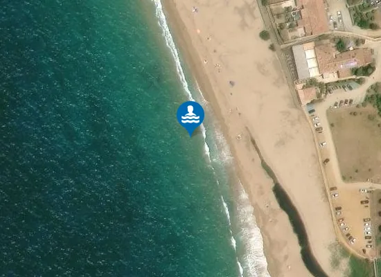 Satellite image of PLAGE DE LAVA