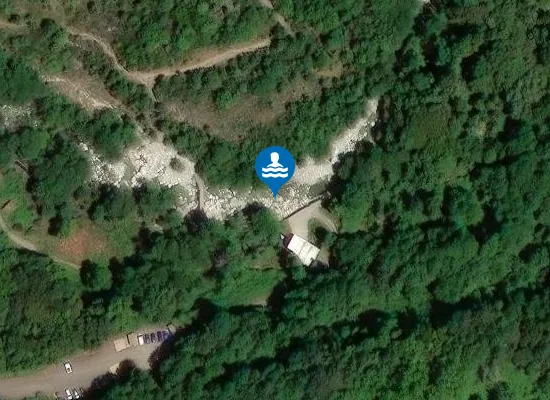 Satellite image of BUSSU USINE HYDRO-ELECTRIQUE