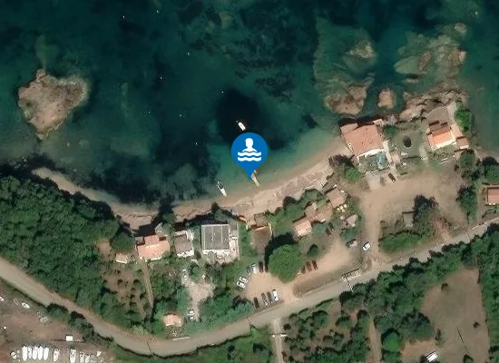 Satellite image of PLAGE ORCINO