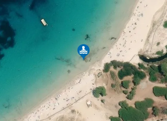 Satellite image of PLAGE DE MARE E SOLE