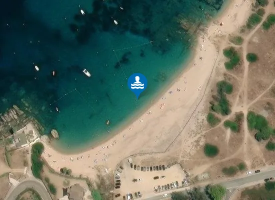 Satellite image of PLAGE DE VERGHIA