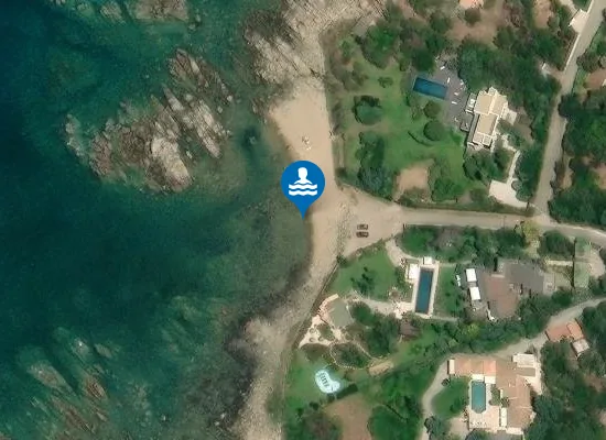 Satellite image of LA CASTAGNA SUD