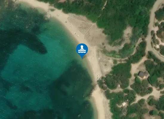 Satellite image of PLAGE DE CHEVANU