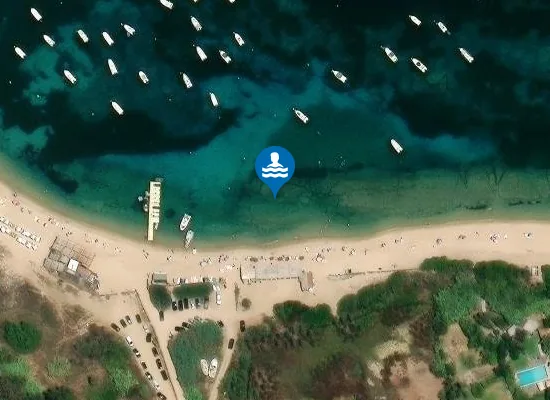 Satellite image of PLAGE DE STAGNOLA