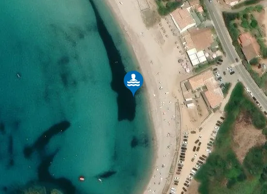Satellite image of PLAGE DU RUPPIONE