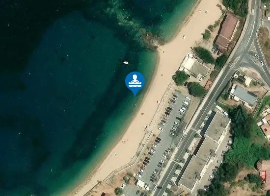 Satellite image of PLAGE DE MANCINU