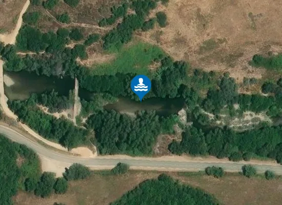 Satellite image of PONT GENOIS SPINA CAVALLU