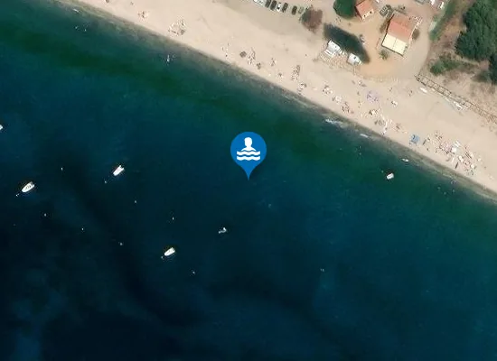 Satellite image of PLAGE DU TARAVO