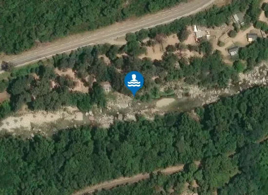 Satellite image of VIGNOLA EAUX VIVES