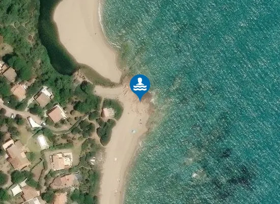 Satellite image of CAVU