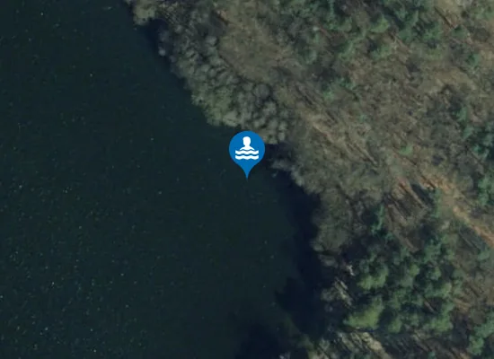 Satellite image of KALKSEE BINENWALDE