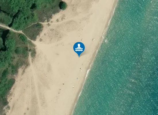 Satellite image of PLAGE U Quarcione