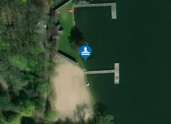 Satellite image of RUPPINER SEE NEURUPPIN JAHNBAD