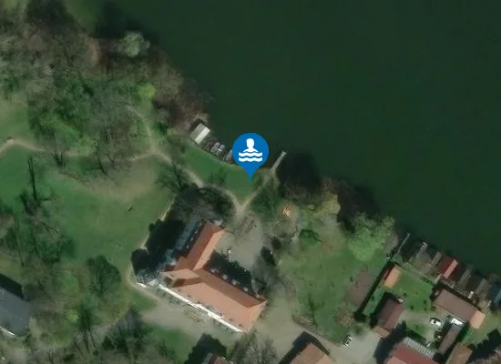 Satellite image of RUPPINER SEE WUSTRAU AM SCHLOSS