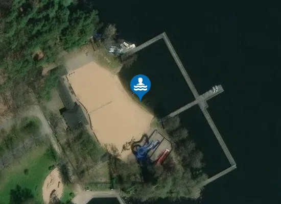 Satellite image of UNTERSEE KYRITZ FREIBAD