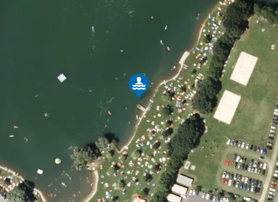 Satellite image of NATUBADESEE KÖNIGSDORF