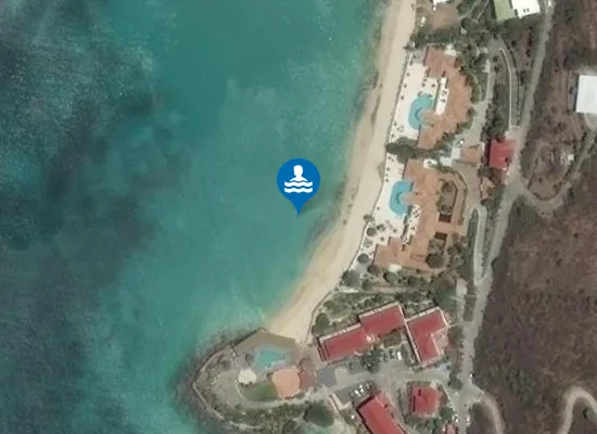 Satellite image of PETITE PLAGE