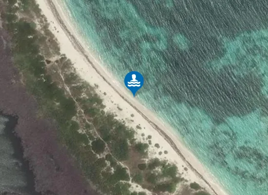 Satellite image of BAIE DE L'EMBOUCHURE SUD