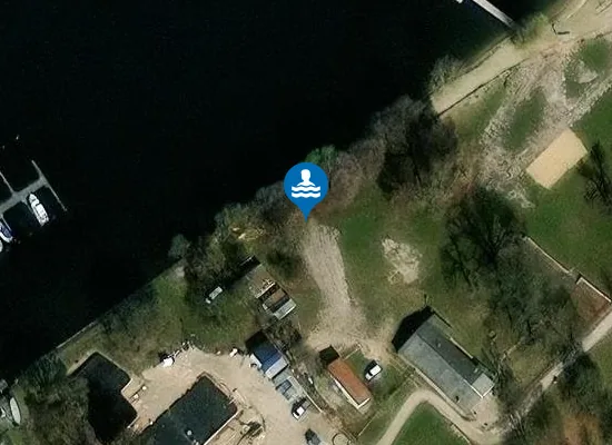 Satellite image of HAVEL TIEFER SEE STADTBAD PARK BABELSBERG