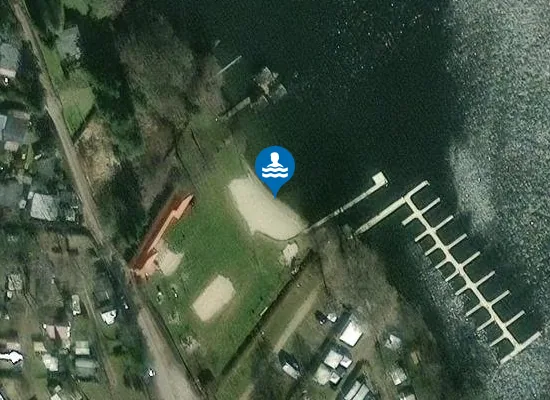 Satellite image of GLINDOWER SEE STRANDBAD GLINDOW