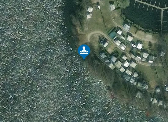 Satellite image of GLINDOWER SEE WERDER CAMPINGPLATZ RIEGELSPITZE
