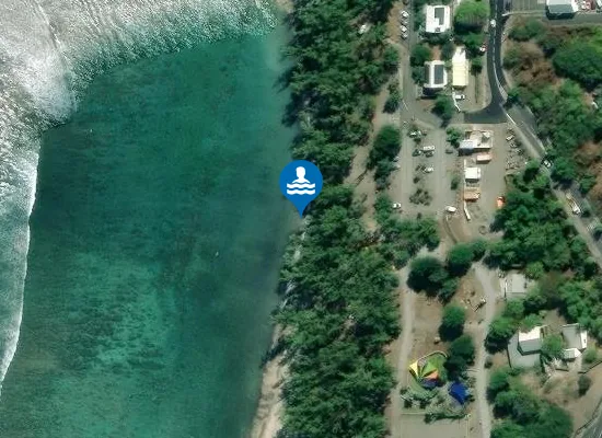 Satellite image of PLAGE CITERNE QUARANTE SIX