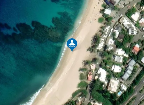 Satellite image of PLAGE DE BOUCAN CANOT