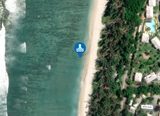 Satellite image of PLAGE DE L'HERMITAGE VILLAGE