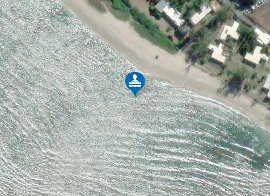 Satellite image of PLAGE DE LA POINTE TROIS ROCHES
