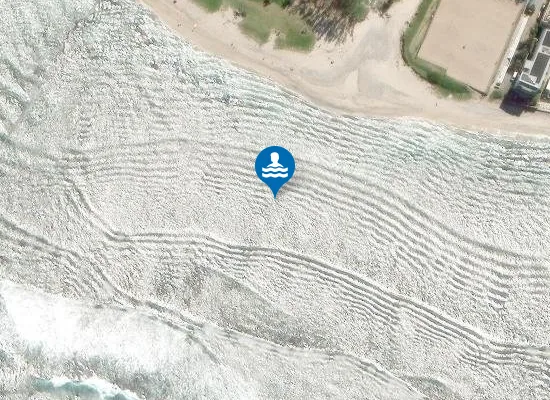 Satellite image of PLAGE DE LA RAVINE BLANCHE