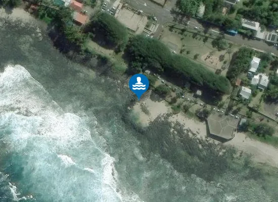 Satellite image of PLAGE DE GRANDS BOIS