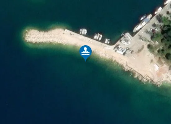 Satellite image of UVALA NOVI VINODOLSKI