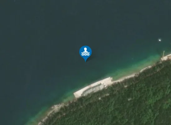 Satellite image of JADRANOVO UVALA KOD TUNERE