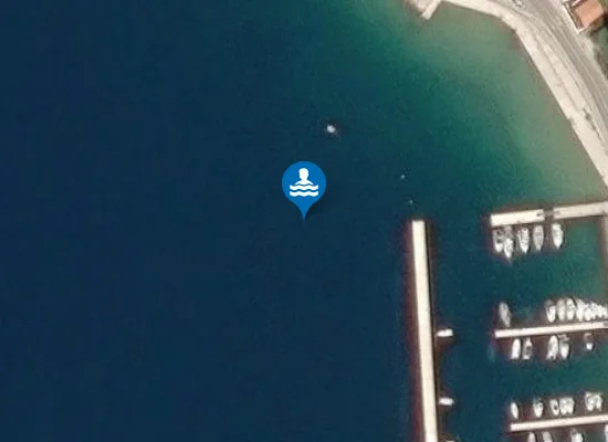 Satellite image of BAKARAC KUPALISTE NA ULAZU