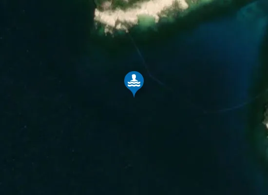 Satellite image of KOSTRENA UVALA SVEZANJ