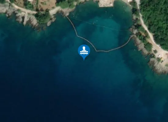 Satellite image of BIVIO KOSTANJ PLAZA ZA INVALIDE