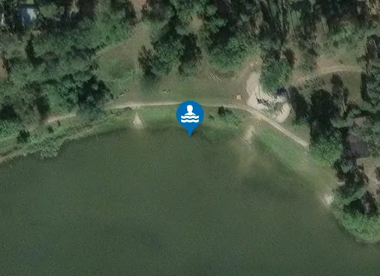 Satellite image of KOERBAER SEE ERHOLUNGSGEBIET KOERBAER TEICH