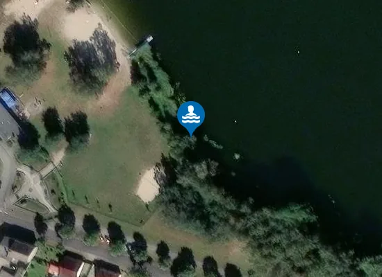 Satellite image of KRUMMER SEE SPERENBERG STRANDBAD