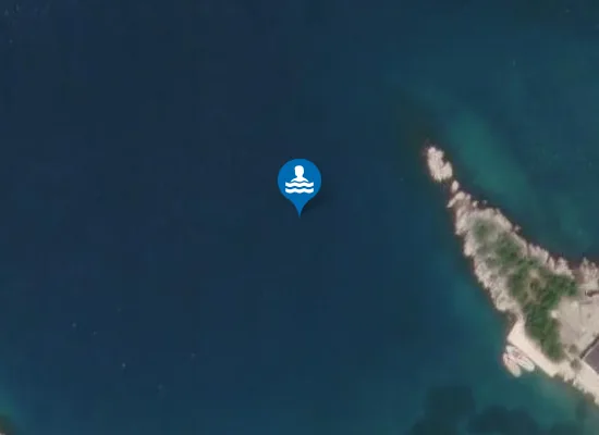 Satellite image of KRAJ UVALE OMISALJ