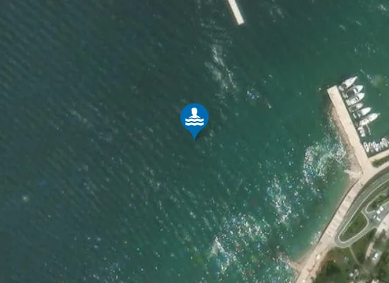 Satellite image of MALINSKA PLAZA RUPA