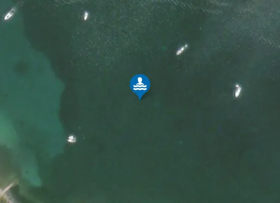 Satellite image of UVALA TROJNA